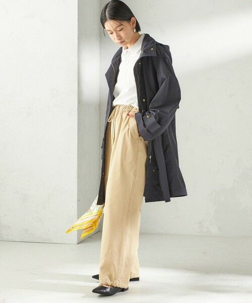 SHIPS / シップス その他アウター | 《予約》〈手洗い可 / 撥水加工 / UVカット〉 スタンドカラー フード コート | 詳細27