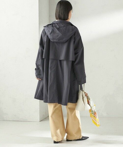 SHIPS / シップス その他アウター | 《予約》〈手洗い可 / 撥水加工 / UVカット〉 スタンドカラー フード コート | 詳細28