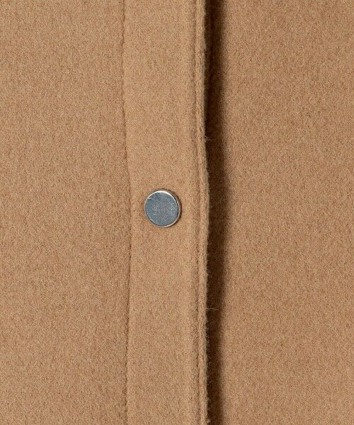 SHIPS / シップス その他アウター | セミ 梳毛 配色 リバー ノーカラー コート | 詳細27