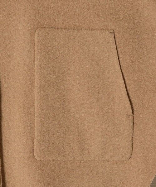 SHIPS / シップス その他アウター | セミ 梳毛 配色 リバー ノーカラー コート | 詳細28