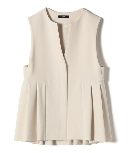 SHIPS / シップス ベスト | ダブル クロス ジレ オフホワイト（セレモニー対応可） | 詳細18