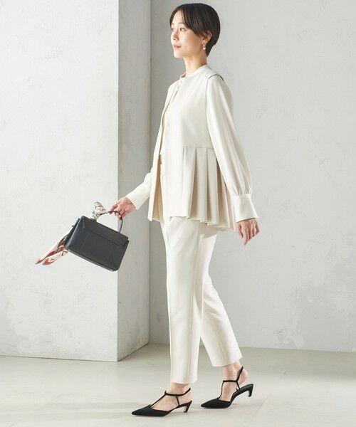 SHIPS / シップス ベスト | ダブル クロス ジレ オフホワイト（セレモニー対応可） | 詳細3