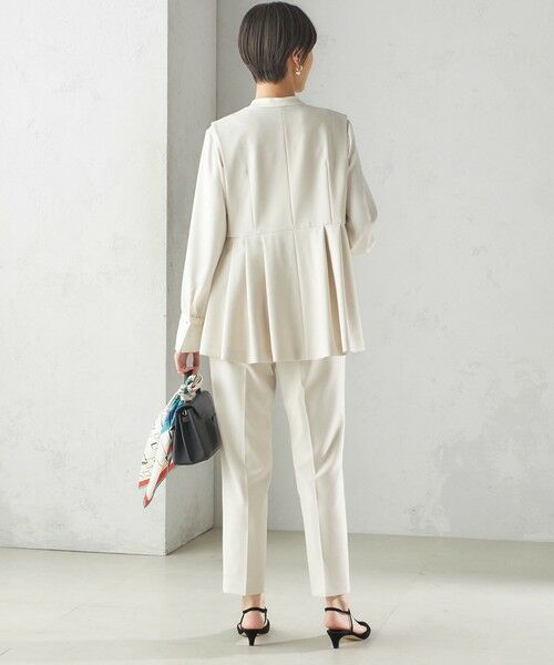 SHIPS / シップス ベスト | ダブル クロス ジレ オフホワイト（セレモニー対応可） | 詳細4