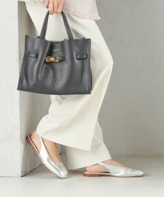 SHIPS / シップス パンプス | 《予約》MANOVIE TOSCANA:スクエアスリング バッグ