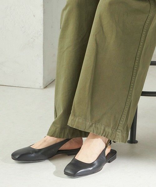 SHIPS / シップス パンプス | 《予約》Manovie Toscane: スクエア スリング バック | 詳細4