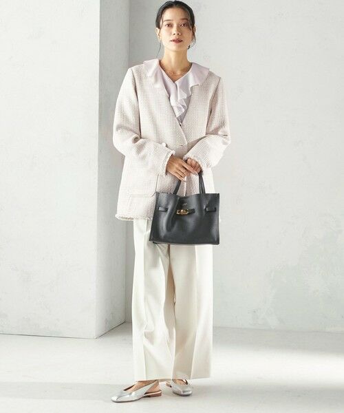 SHIPS / シップス パンプス | 《予約》MANOVIE TOSCANA:スクエアスリング バッグ | 詳細8