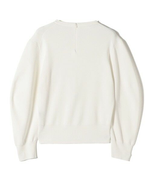 SHIPS / シップス ニット・セーター | SHIPS Primary Navy Label:〈手洗い可能〉シルク混 レース 襟 プルオーバー | 詳細3