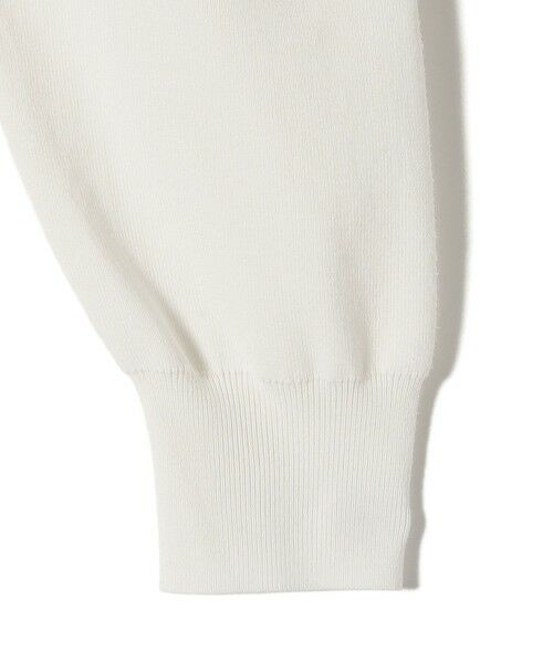 SHIPS / シップス ニット・セーター | SHIPS Primary Navy Label:〈手洗い可能〉シルク混 レース 襟 プルオーバー | 詳細7