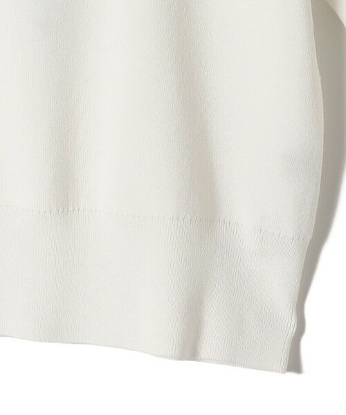 SHIPS / シップス ニット・セーター | SHIPS Primary Navy Label:〈手洗い可能〉シルク混 レース 襟 プルオーバー | 詳細8