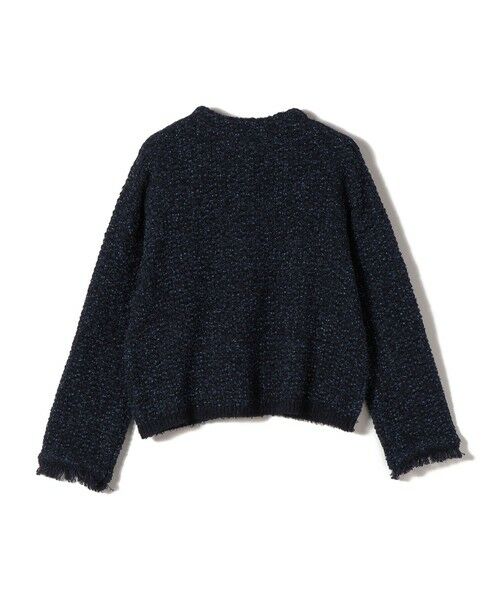 SHIPS / シップス ノーカラージャケット | 《予約》〈手洗い可能〉ミックスカラー ニット ジャケット | 詳細24