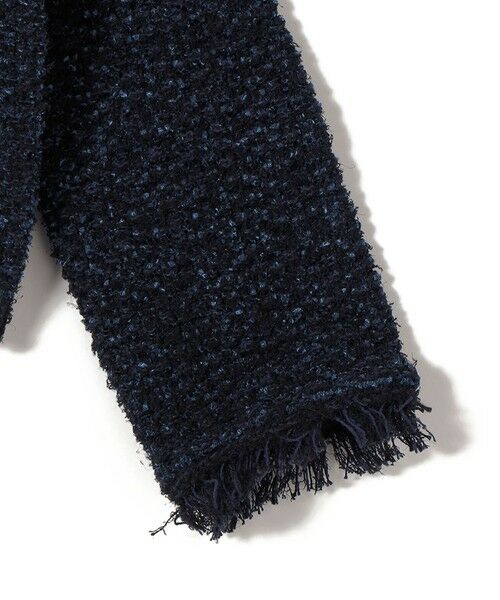 SHIPS / シップス ノーカラージャケット | 《予約》〈手洗い可能〉ミックスカラー ニット ジャケット | 詳細27