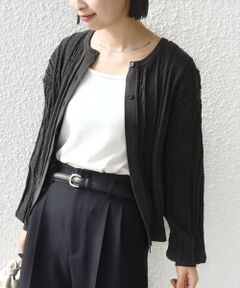 SHIPS / シップス カーディガン・ボレロ | 《予約》【WEB限定】〈手洗い可能〉レース 編み 2WAY カーディガン