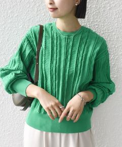 SHIPS / シップス カーディガン・ボレロ | 《予約》【WEB限定】〈手洗い可能〉レース 編み 2WAY カーディガン