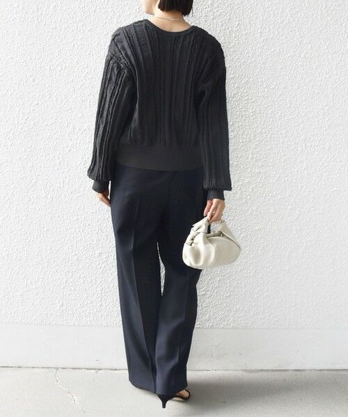 SHIPS / シップス カーディガン・ボレロ | 《予約》【WEB限定】〈手洗い可能〉レース 編み 2WAY カーディガン | 詳細15