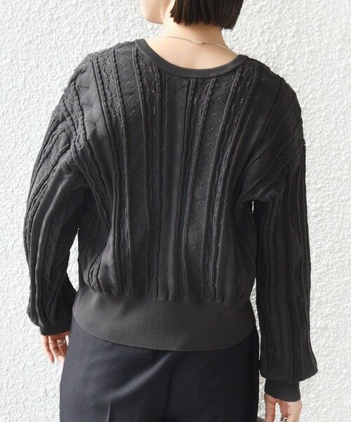 SHIPS / シップス カーディガン・ボレロ | 《予約》【WEB限定】〈手洗い可能〉レース 編み 2WAY カーディガン | 詳細19