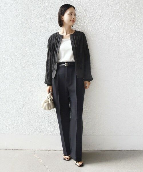 SHIPS / シップス カーディガン・ボレロ | 《予約》【WEB限定】〈手洗い可能〉レース 編み 2WAY カーディガン | 詳細22