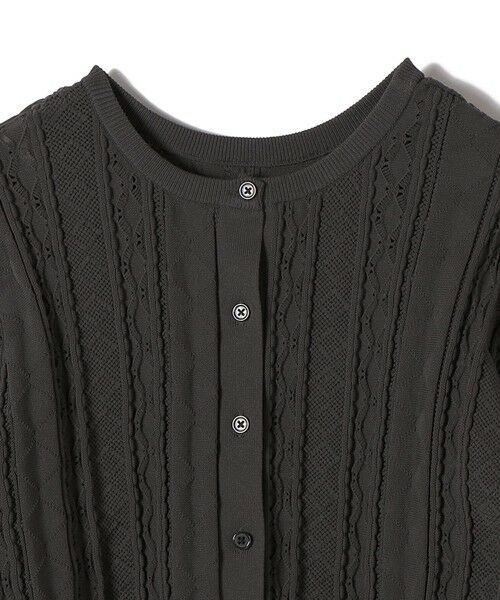 SHIPS / シップス カーディガン・ボレロ | 《予約》【WEB限定】〈手洗い可能〉レース 編み 2WAY カーディガン | 詳細26