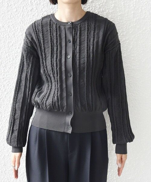 SHIPS / シップス カーディガン・ボレロ | 《予約》【WEB限定】〈手洗い可能〉レース 編み 2WAY カーディガン | 詳細30
