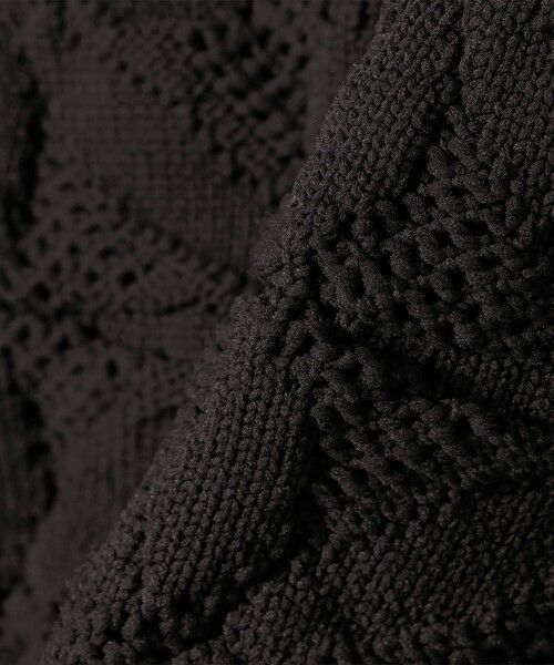 SHIPS / シップス カーディガン・ボレロ | 《予約》【WEB限定】〈手洗い可能〉フラワー ジャカード ジップ カーディガン | 詳細27