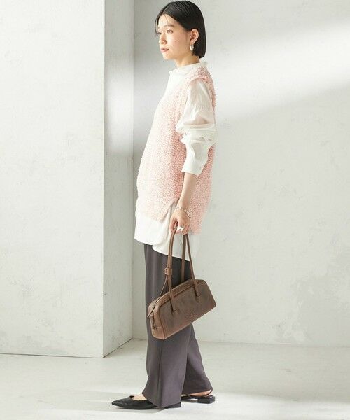 SHIPS / シップス ベスト | 《予約》〈手洗い可能〉ミックスカラー Vネック プルオーバー | 詳細2