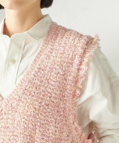 SHIPS / シップス ベスト | 《予約》〈手洗い可能〉ミックスカラー Vネック プルオーバー | 詳細9