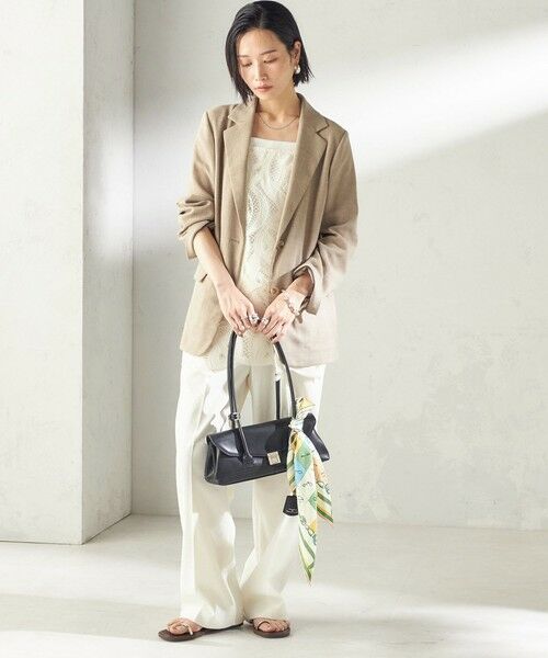 SHIPS / シップス テーラードジャケット | 《予約》〈吸水速乾・手洗い可能〉麻調 ドンゴロス 2釦 ジャケット | 詳細11