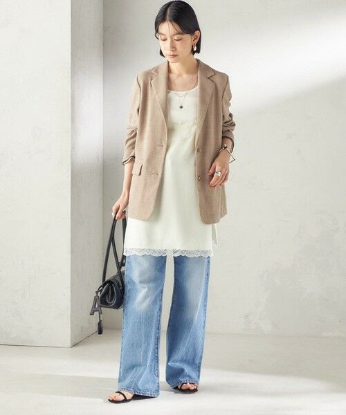 SHIPS / シップス テーラードジャケット | 《予約》〈吸水速乾・手洗い可能〉麻調 ドンゴロス 2釦 ジャケット | 詳細2