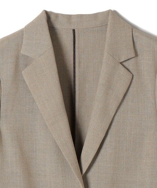 SHIPS / シップス テーラードジャケット | 《予約》〈吸水速乾・手洗い可能〉麻調 ドンゴロス 2釦 ジャケット | 詳細23