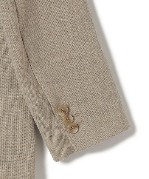 SHIPS / シップス テーラードジャケット | 《予約》〈吸水速乾・手洗い可能〉麻調 ドンゴロス 2釦 ジャケット | 詳細26