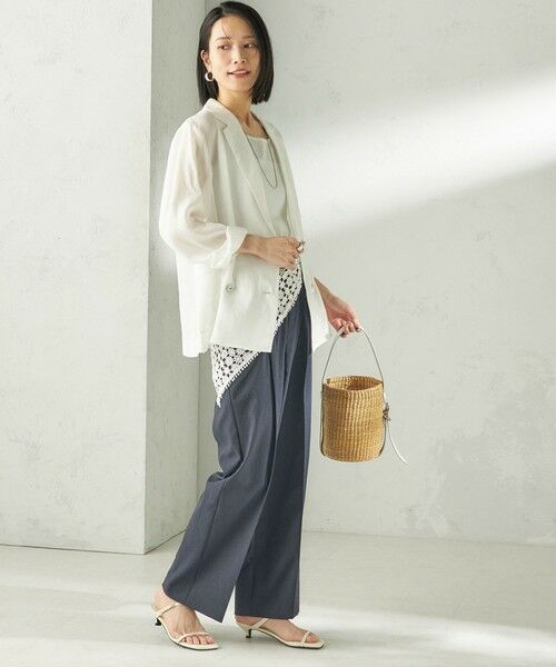 SHIPS / シップス テーラードジャケット | 《一部予約》〈手洗い可能〉ラミー 4 ジャケット 26SS | 詳細10