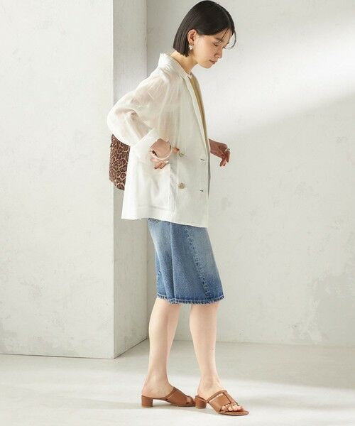 SHIPS / シップス テーラードジャケット | 《予約》〈手洗い可能〉ラミー 4 ジャケット 26SS | 詳細3