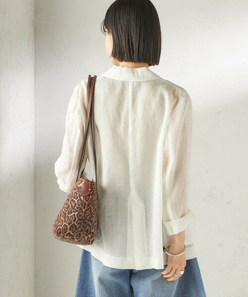 SHIPS / シップス テーラードジャケット | 《予約》〈手洗い可能〉ラミー 4 ジャケット 26SS | 詳細8