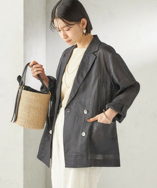 SHIPS / シップス テーラードジャケット | 《予約》〈手洗い可能〉ラミー 4 ジャケット 26SS | 詳細16