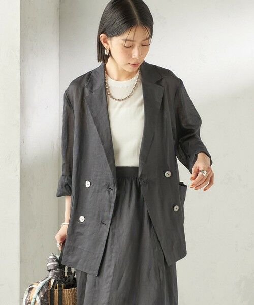 SHIPS / シップス テーラードジャケット | 《予約》〈手洗い可能〉ラミー 4 ジャケット 26SS | 詳細21