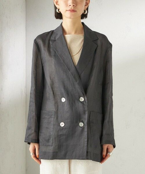 SHIPS / シップス テーラードジャケット | 《予約》〈手洗い可能〉ラミー 4 ジャケット 26SS | 詳細25