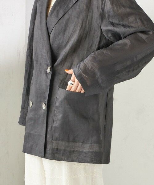 SHIPS / シップス テーラードジャケット | 《予約》〈手洗い可能〉ラミー 4 ジャケット 26SS | 詳細29
