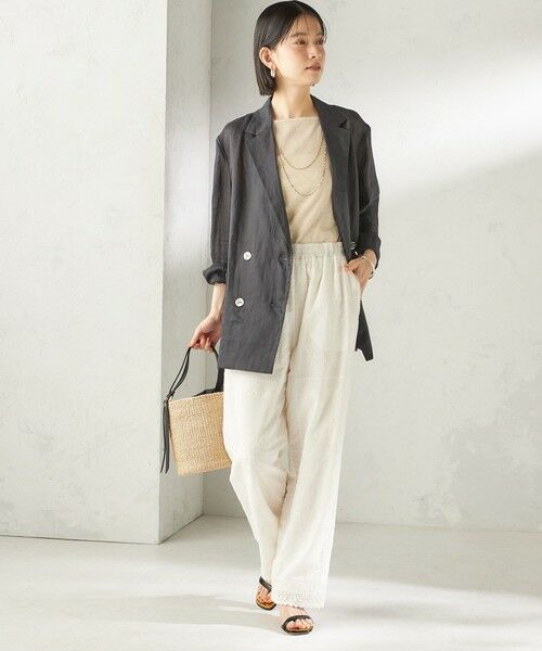 SHIPS / シップス テーラードジャケット | 《予約》〈手洗い可能〉ラミー 4 ジャケット 26SS | 詳細11