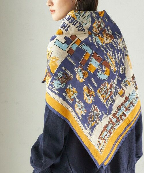 SHIPS / シップス バンダナ・スカーフ | BINDU: スカーフ 100×100 | 詳細15