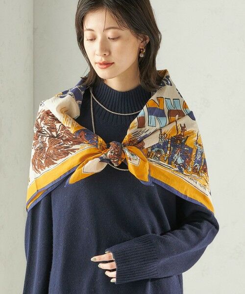 SHIPS / シップス バンダナ・スカーフ | 《予約》BINDU: スカーフ 100×100 | 詳細2