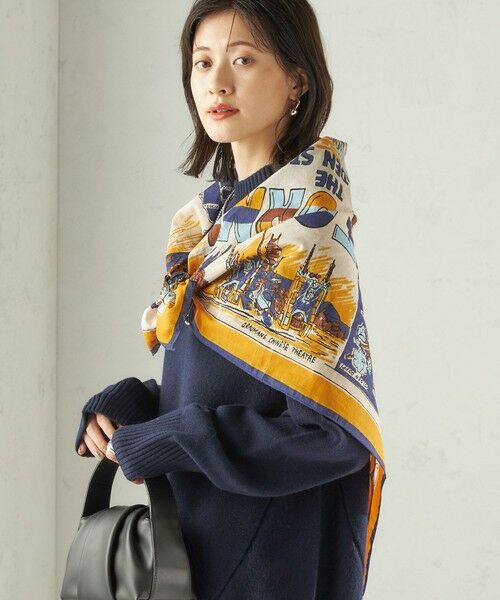 SHIPS / シップス バンダナ・スカーフ | 《一部追加予約》BINDU: スカーフ 100×100 | 詳細14