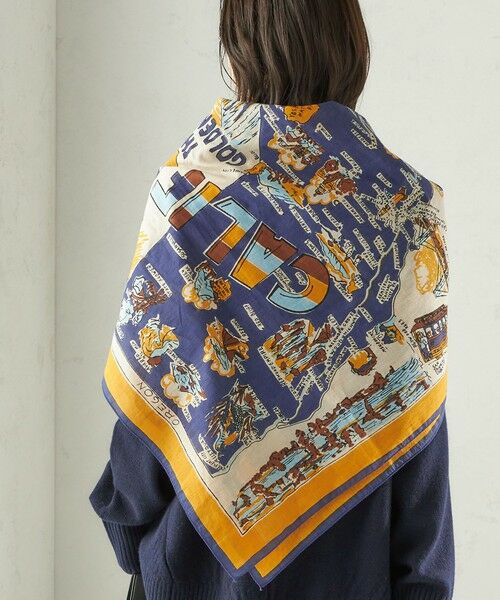 SHIPS / シップス バンダナ・スカーフ | 《予約》BINDU: スカーフ 100×100 | 詳細4