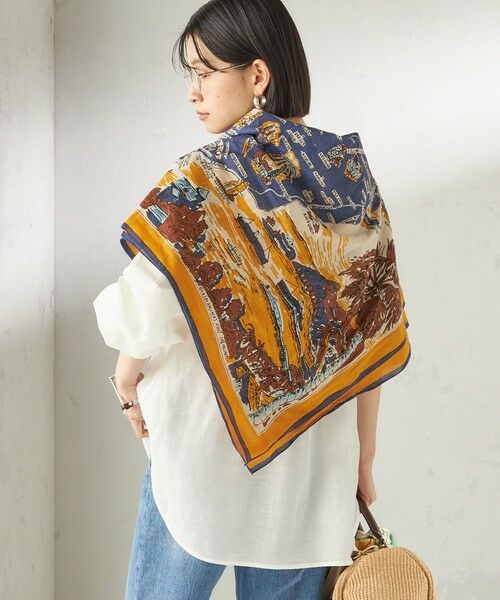 SHIPS / シップス バンダナ・スカーフ | BINDU: スカーフ 100×100 | 詳細7