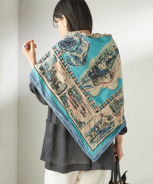 SHIPS / シップス バンダナ・スカーフ | 《一部追加予約》BINDU: スカーフ 100×100 | 詳細23