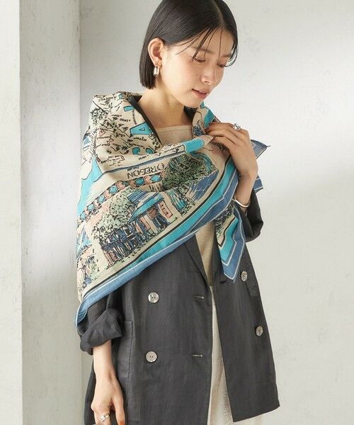 SHIPS / シップス バンダナ・スカーフ | 《一部追加予約》BINDU: スカーフ 100×100 | 詳細24