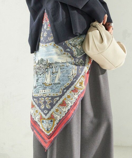 SHIPS / シップス バンダナ・スカーフ | 《予約》BINDU: スカーフ 100×100 | 詳細18