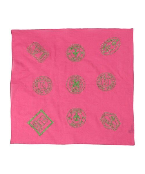 SHIPS / シップス マフラー・ショール・スヌード・ストール | ANATHA:シアー バンダナ スカーフ（ピンク系）