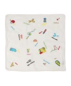 SHIPS / シップス バンダナ・スカーフ | ANATHA:ポンポン 刺繍 バンダナ スカーフ