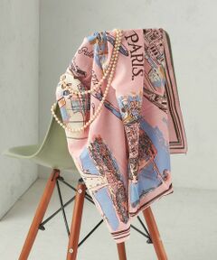 SHIPS / シップス バンダナ・スカーフ | 《予約》【SHIPS別注】BINDU: マップ スカーフ 100×100