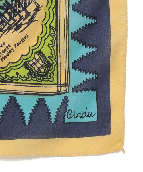 SHIPS / シップス バンダナ・スカーフ | 《予約》【SHIPS別注】BINDU: マップ スカーフ 100×100 | 詳細12
