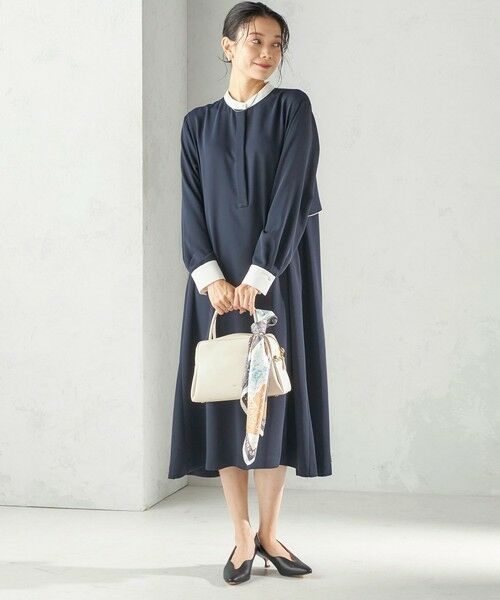 SHIPS / シップス マフラー・ショール・スヌード・ストール | 《予約》manipuri: 26SS スカーフ 65×65 | 詳細12